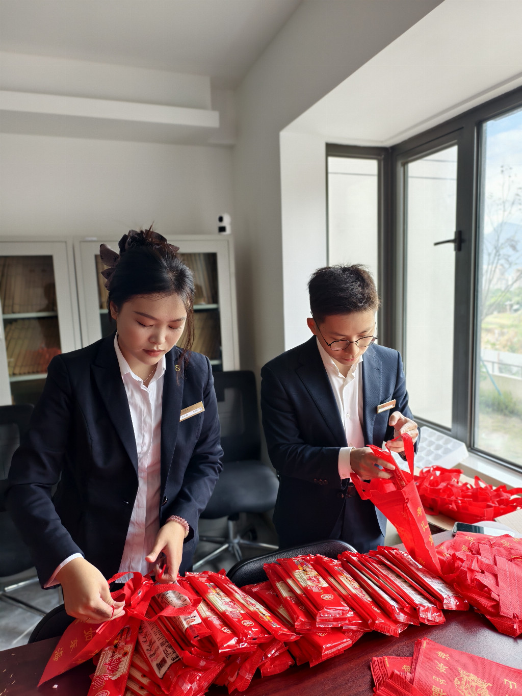 一袋福礼承古意，世茂服务福州熙悦府情暖重阳派送祝福！